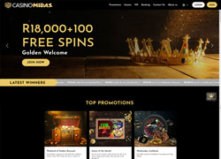 Casino Midas Main Screenshot