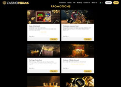 Casino Midas Promotions Screenshot
