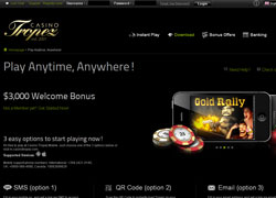 Casino Tropez Mobile Screenshot