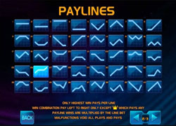 Hologram Wilds Paylines